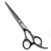Hundehaarschere Professionelle 7,0 Zoll mit Ausdünnung Schere für die Pflege Curved Haustier Haarschere