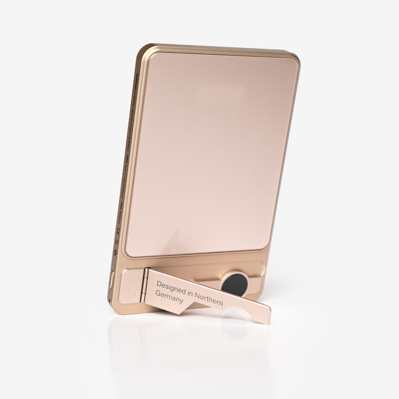 Magnetische Powerbank 20W Magnetische – Ultrakompakt, 5000 mAh, Kabellos & Qi-kompatibel NordCharge + SlimCharge