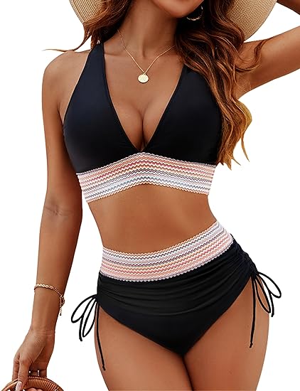 Bikini Mit Hoher Taille Und Bauchkontrolle