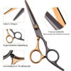 Friseurscheren-Set 10 in 1 für professionelle und Amateur-Haarschnitte