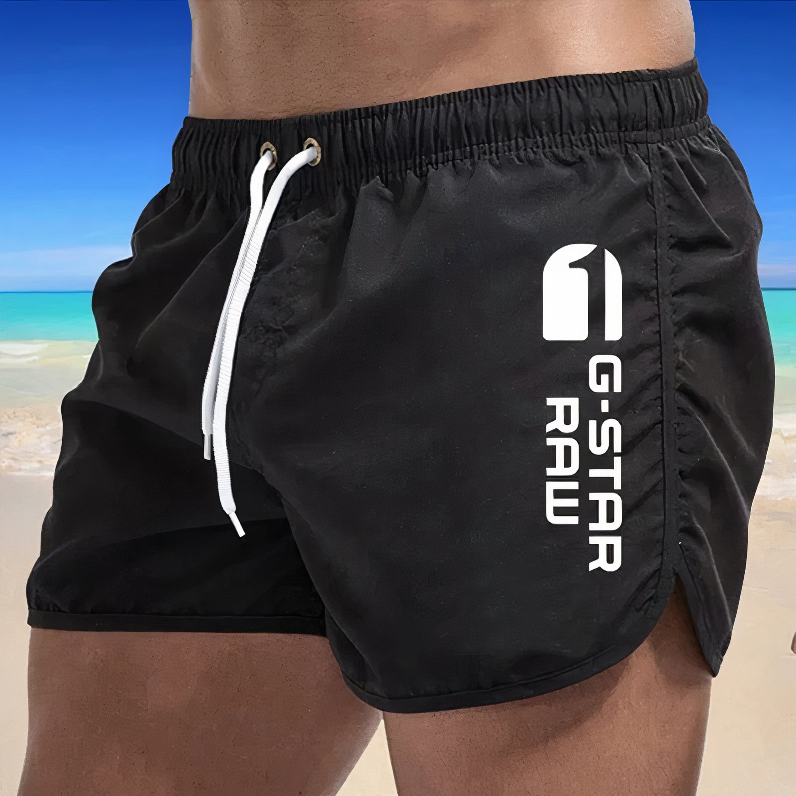 Schnelltrocknende Herren Badehose