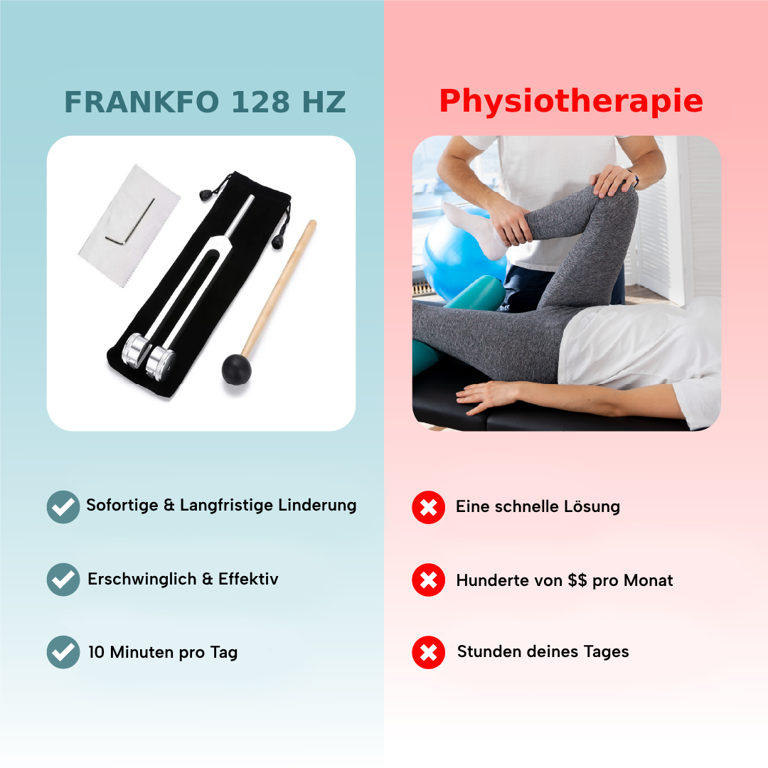 Tuning Fork 128HZ 256HZ 512HZ Vibrationspflege Professionelles Paket