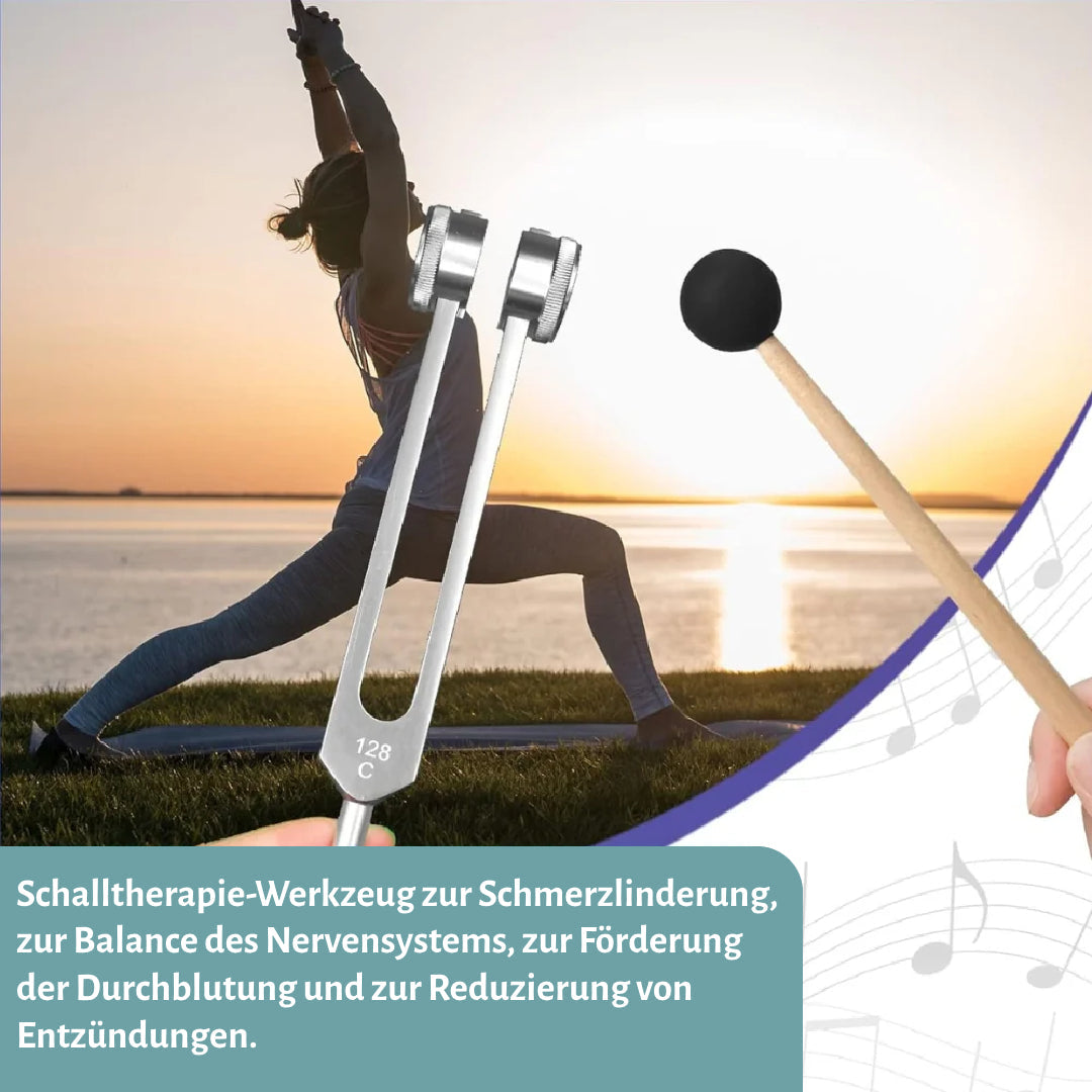 Tuning Fork 128HZ 256HZ 512HZ Vibrationspflege Professionelles Paket