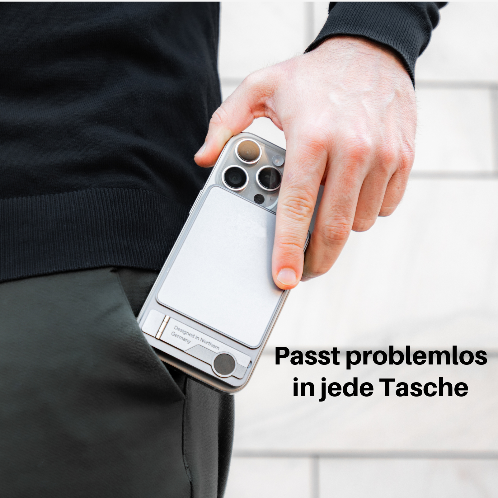 Magnetische Powerbank 20W Magnetische – Ultrakompakt, 5000 mAh, Kabellos & Qi-kompatibel NordCharge + SlimCharge