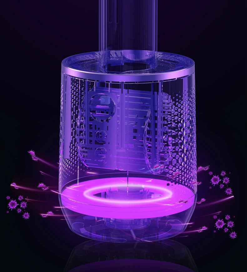 AirPure raffrescatore d'aria 3-in-1, purificatore d'aria UV e ionizzatore