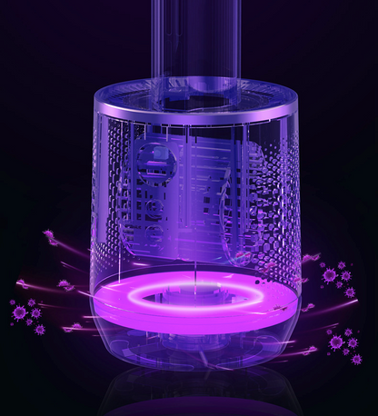 AirPure raffrescatore d'aria 3-in-1, purificatore d'aria UV e ionizzatore