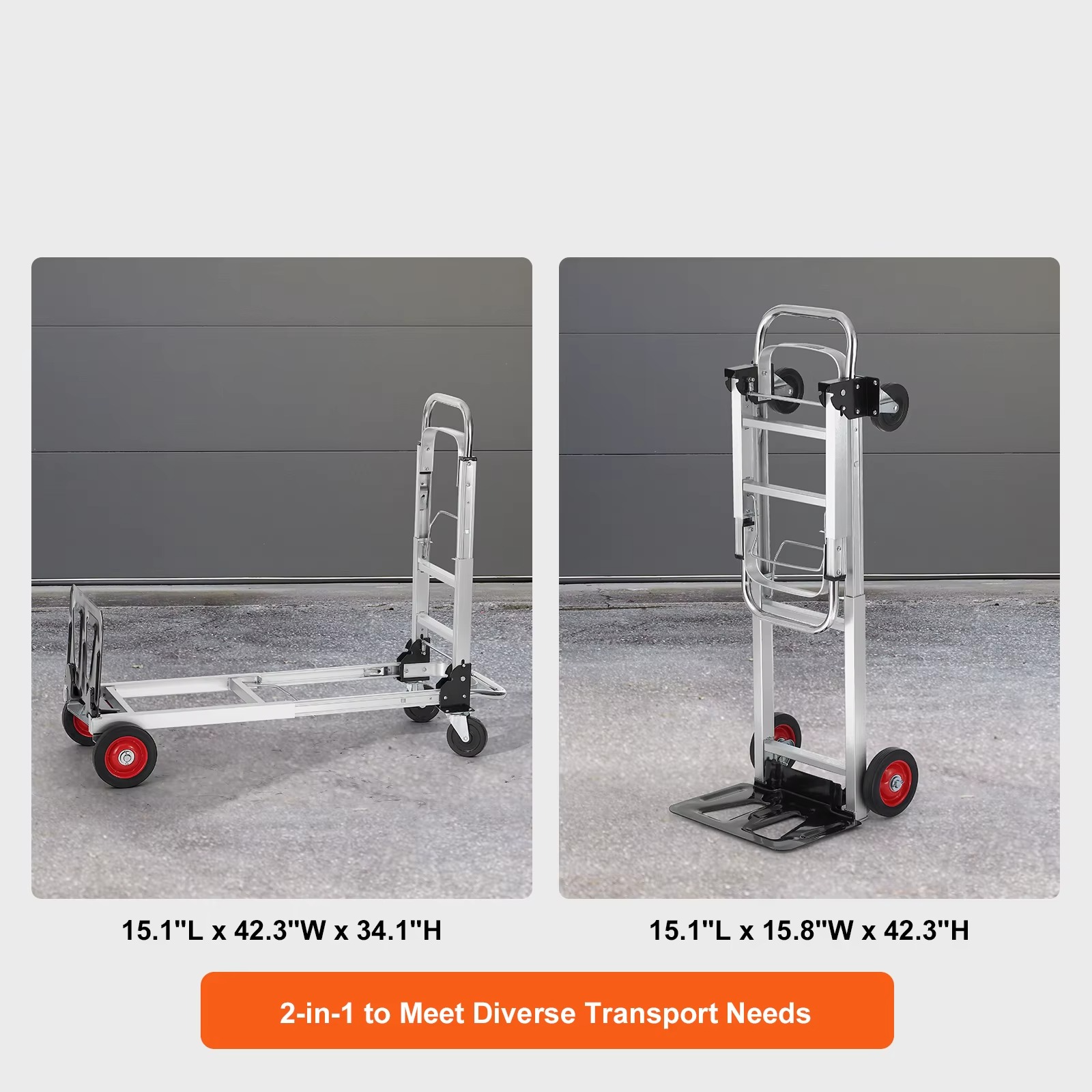 Handwagen klappbar 181 kg Tragkraft