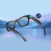 Intelligente Brille mit Kamera, Bluetooth, KI-Assistent & Musikfunktion