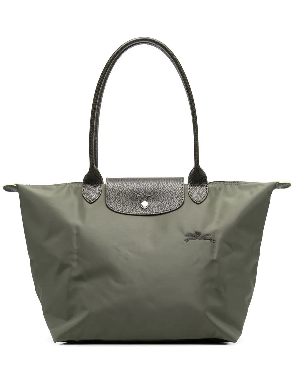 Aisling Premium Faltbare Damenhandtasche – Wasserabweisendes Nylon, Echtleder-Details & Gold-Reißverschluss