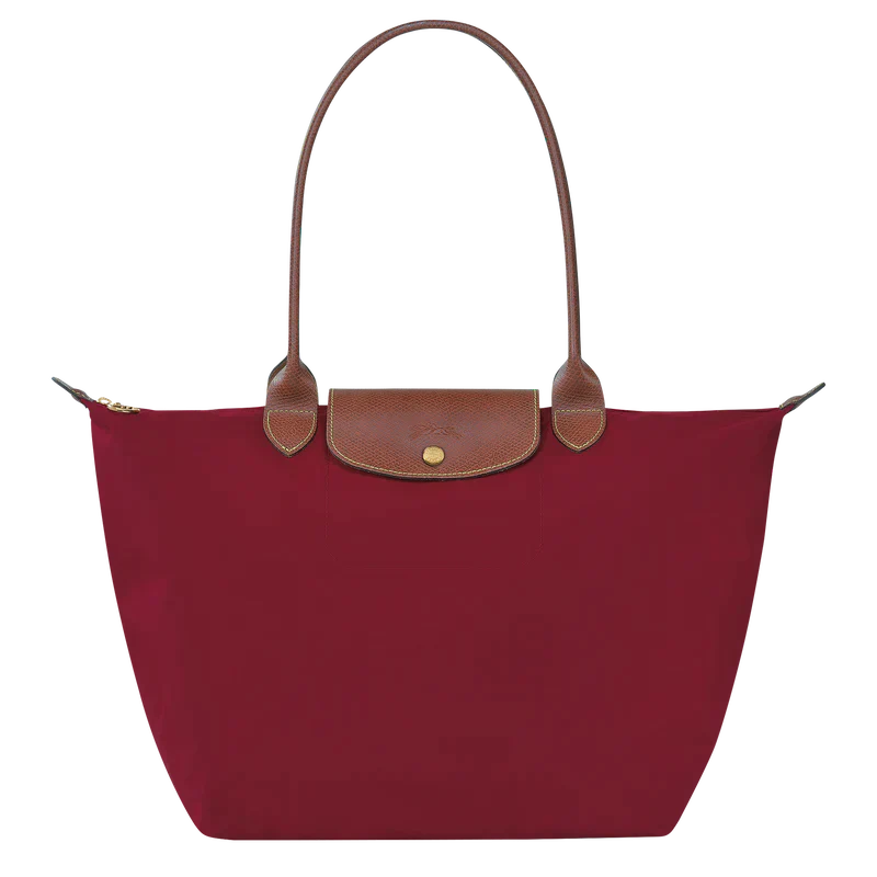 Aisling Premium Faltbare Damenhandtasche – Wasserabweisendes Nylon, Echtleder-Details & Gold-Reißverschluss