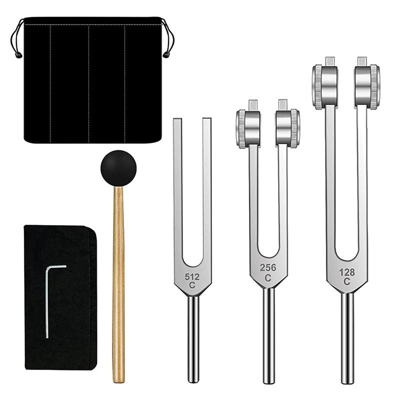 Tuning Fork 128HZ 256HZ 512HZ Vibrationspflege Professionelles Paket